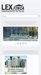 Mobile Screenshot of lexfinca.com